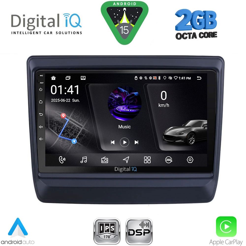 RSF4256_15 DIGITAL IQ RSF 4256_CPA (9inc) MULTIMEDIA TABLET for ISUZU DMAX mod. 2020-2026 - Image 1