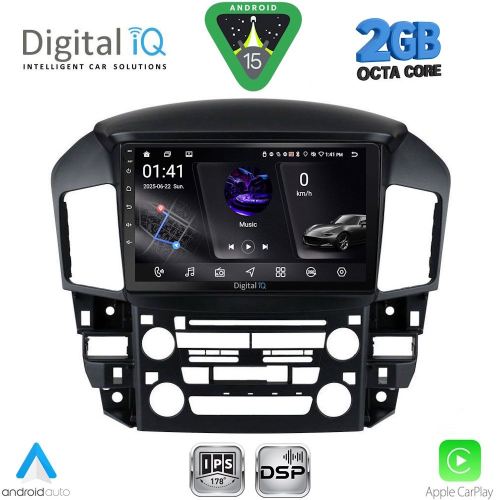 RSF4344_15 DIGITAL IQ RSF 4344_CPA (9inc) MULTIMEDIA TABLET for LEXUS RX 300 mod. 1998-2003 - Image 1