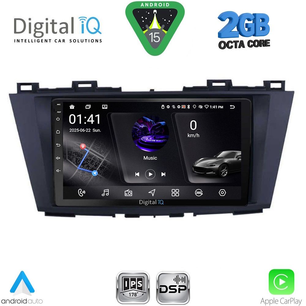 RSF4371_15 DIGITAL IQ RSF 4371_CPA (9inc) MULTIMEDIA TABLET for MAZDA 5 mod. 2011-2020 - Image 1
