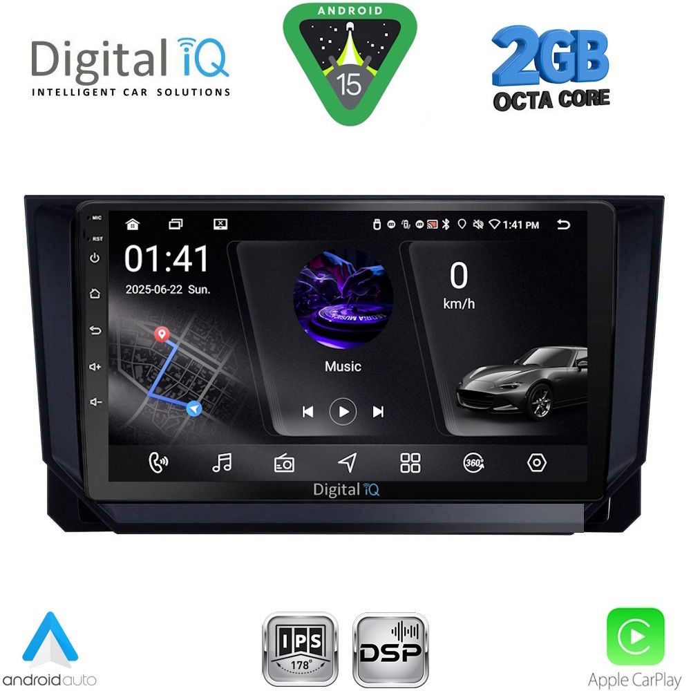 RSF4391_15 DIGITAL IQ RSF 4391_CPA (10inc) MULTIMEDIA TABLET for MAZDA CX9 mod. 2006-2015 - Image 1