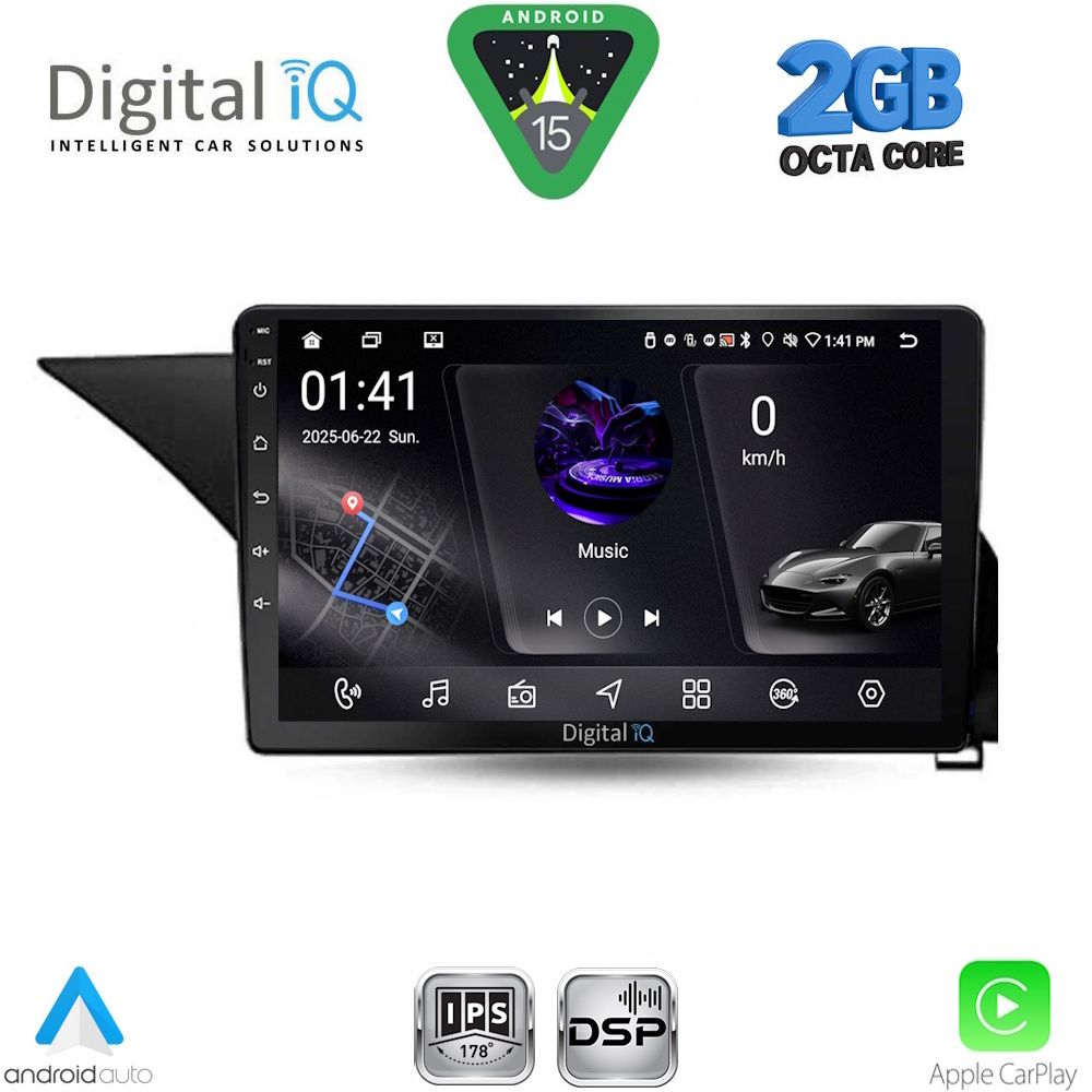 RSF4409_15 DIGITAL IQ RSF 4409_CPA (10inc) MULTIMEDIA TABLET for MERCEDES E (W212) mod. 2009-2016 - Image 1