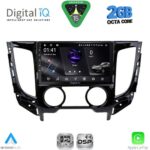 DIGITAL IQ RSF 4437_CPA A/C (9inc) MULTIMEDIA TABLET for MITSUBISHI L200 mod. 2015-2019 with A/C