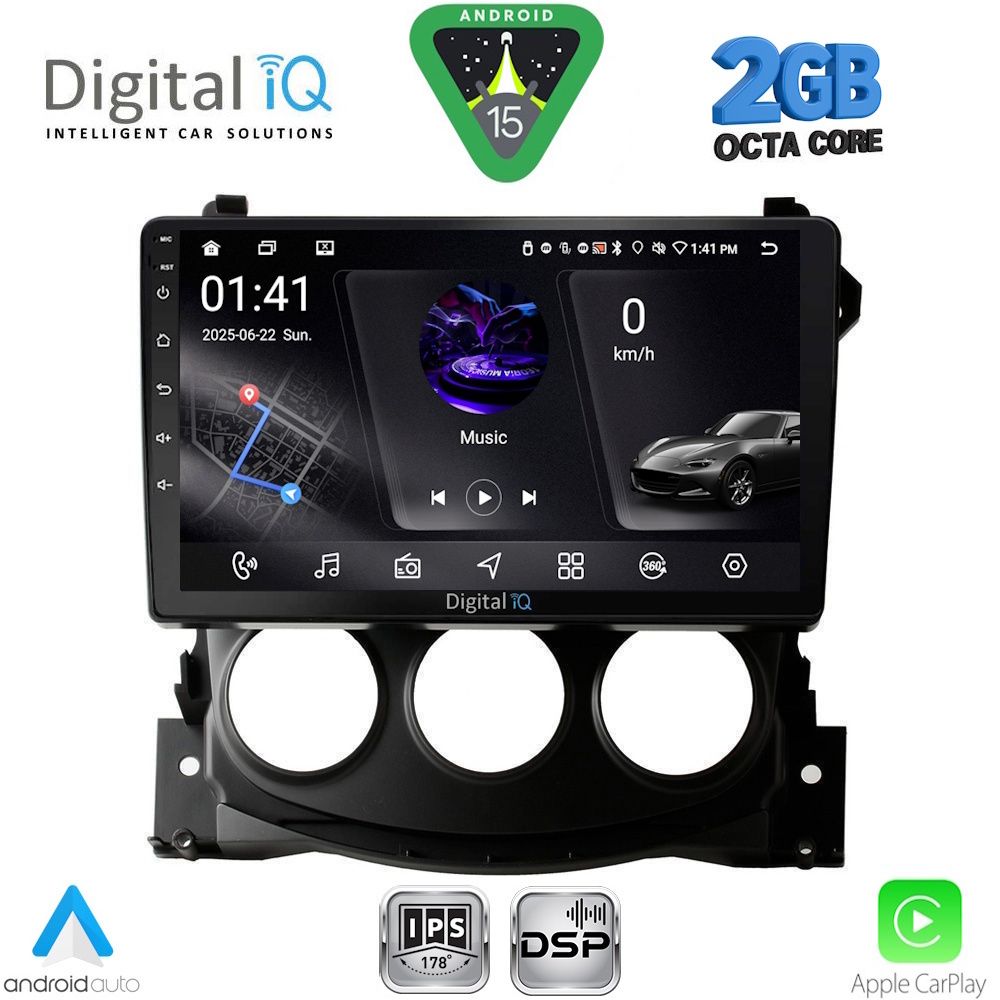 RSF4479_15 DIGITAL IQ RSF 4479_CPA (9inc) MULTIMEDIA TABLET for NISSAN 370Z mod. 2009-2012 - Image 1