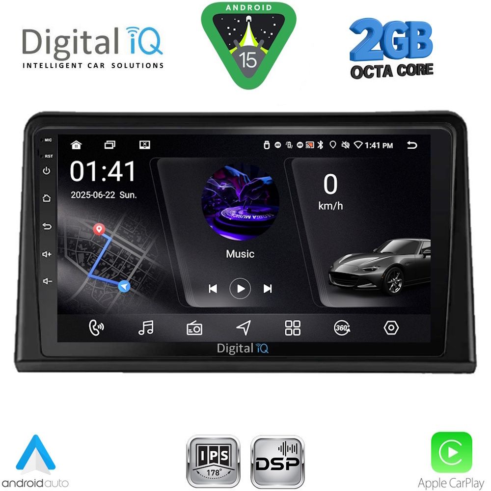 RSF4548_15 DIGITAL IQ RSF 4548_CPA (9inc) MULTIMEDIA TABLET for RENAULT EXPRESS mod. 2020-2026 - Image 1