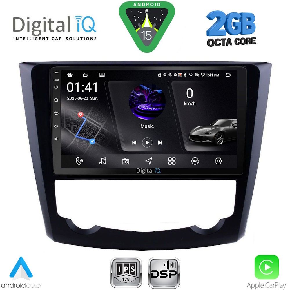 RSF4549_15 DIGITAL IQ RSF 4549_CPA (9inc) MULTIMEDIA TABLET for RENAULT KADJAR mod. 2015-2022 - Image 1
