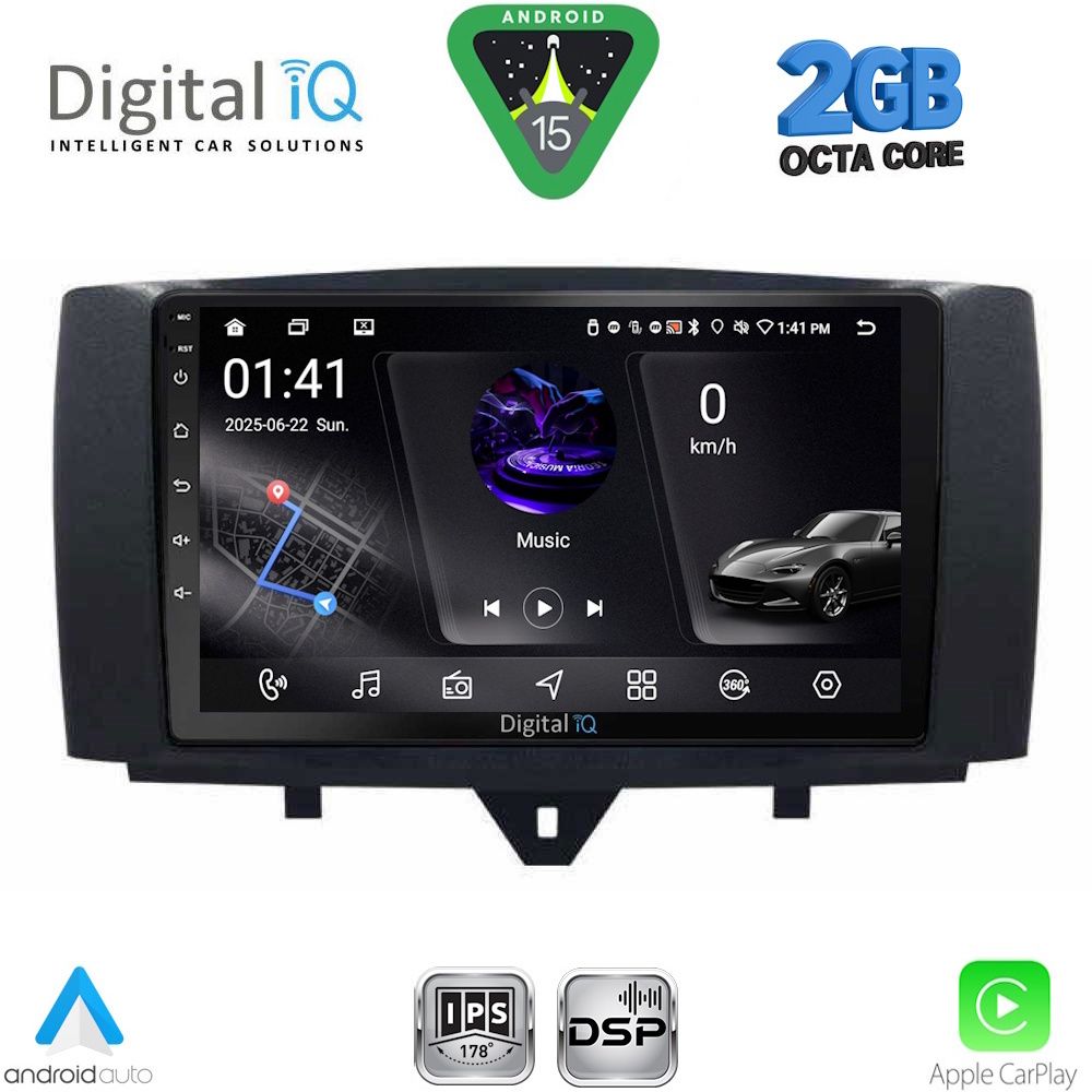 RSF4622_15 DIGITAL IQ RSF 4622_CPA (9inc) MULTIMEDIA TABLET for SMART (451) mod. 2010-2015 - Image 1