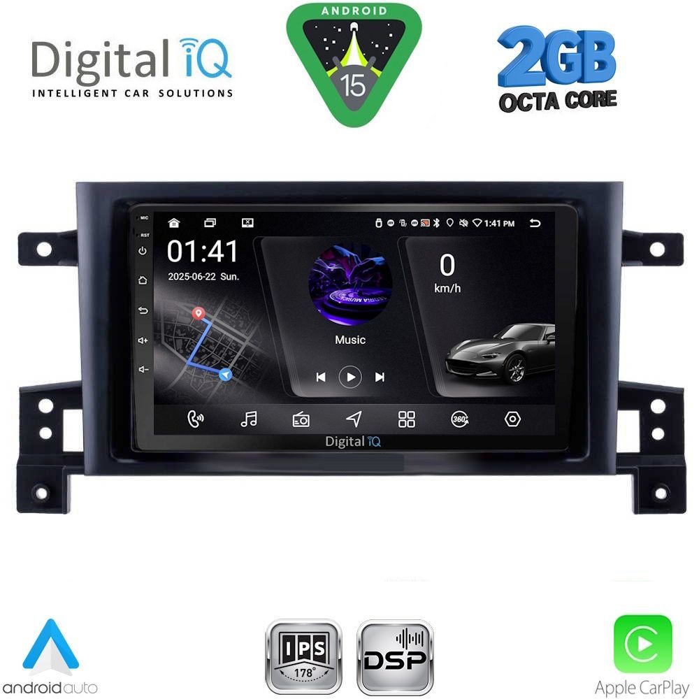 RSF4696_15 DIGITAL IQ RSF 4696_CPA (9inc) MULTIMEDIA TABLET for SUZUKI GRAND VITARA mod. 2005-2015 - Image 1
