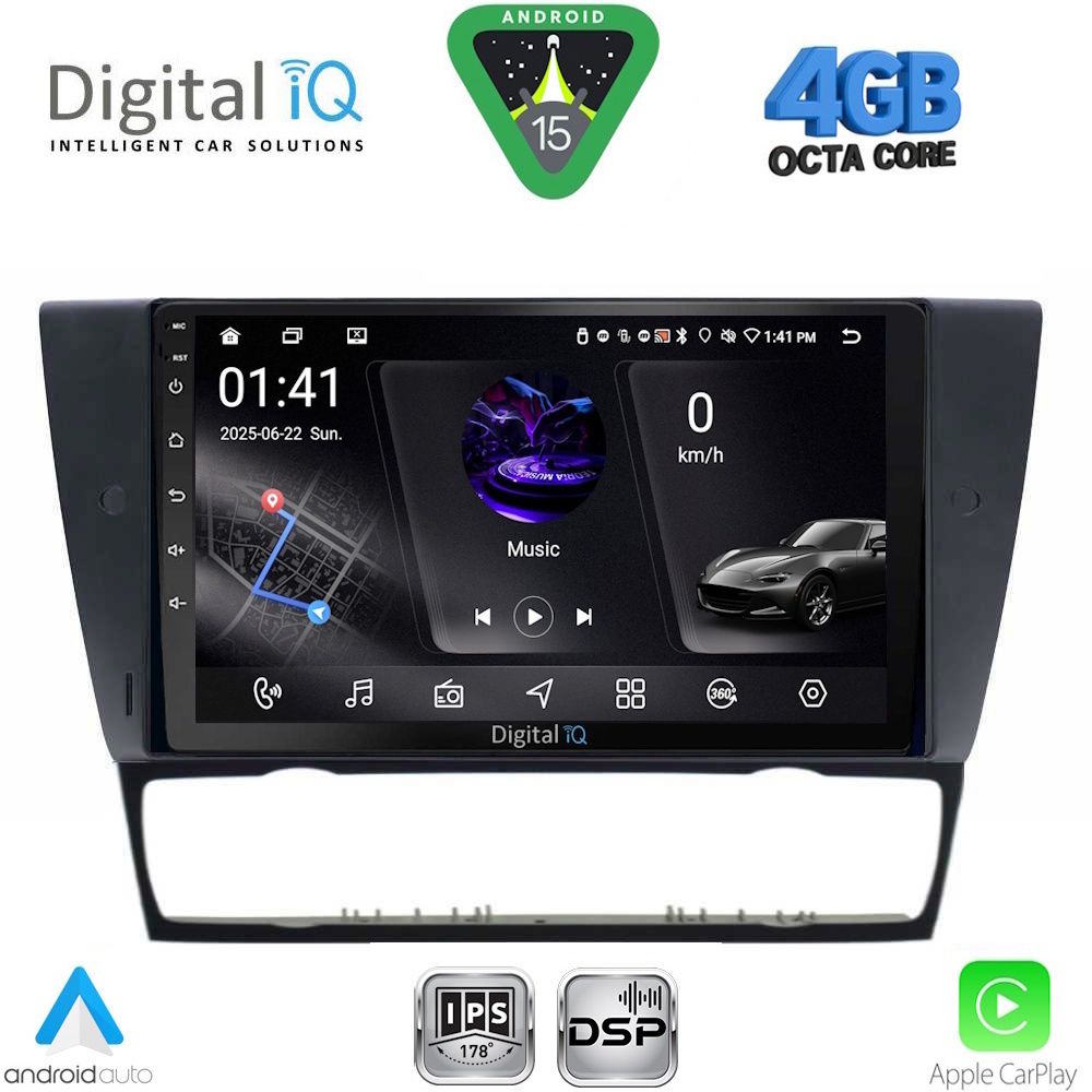 RSG6043_15 DIGITAL IQ RSG 6043_CPA (9inc) MULTIMEDIA TABLET for BMW E90-E91-E92-E93 mod. 2005-2012 - Image 1
