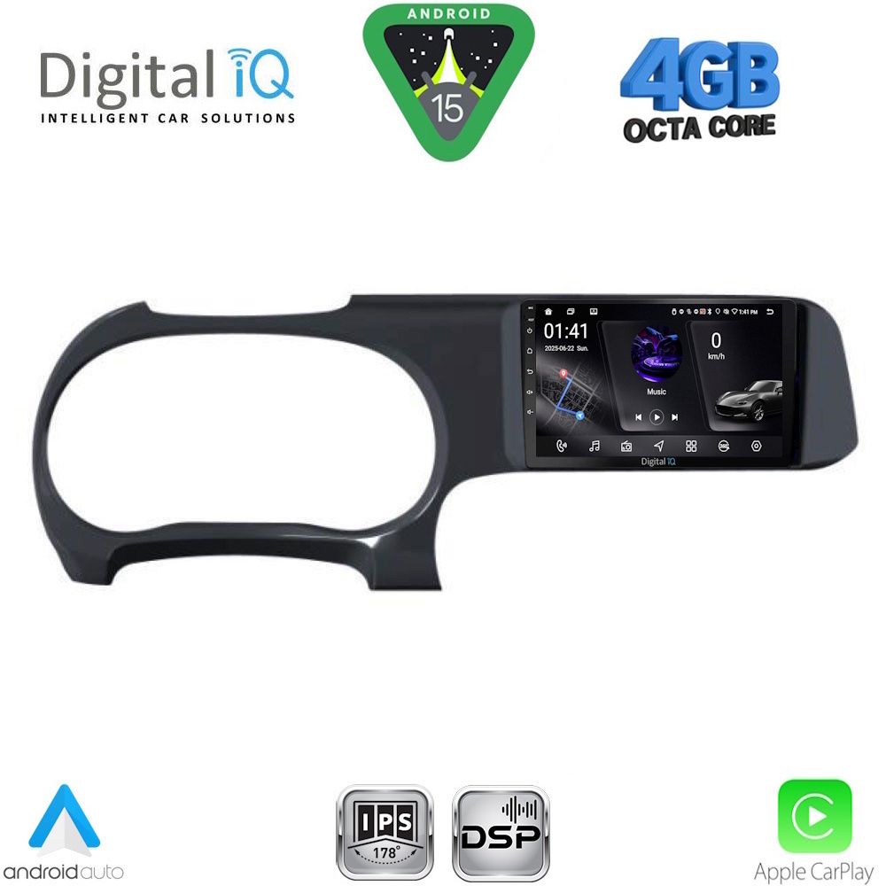RSG6225_15 DIGITAL IQ RSG 6225_CPA (9inc) MULTIMEDIA TABLET for HYUNDAI i10 mod. 2020-2026 - Image 1