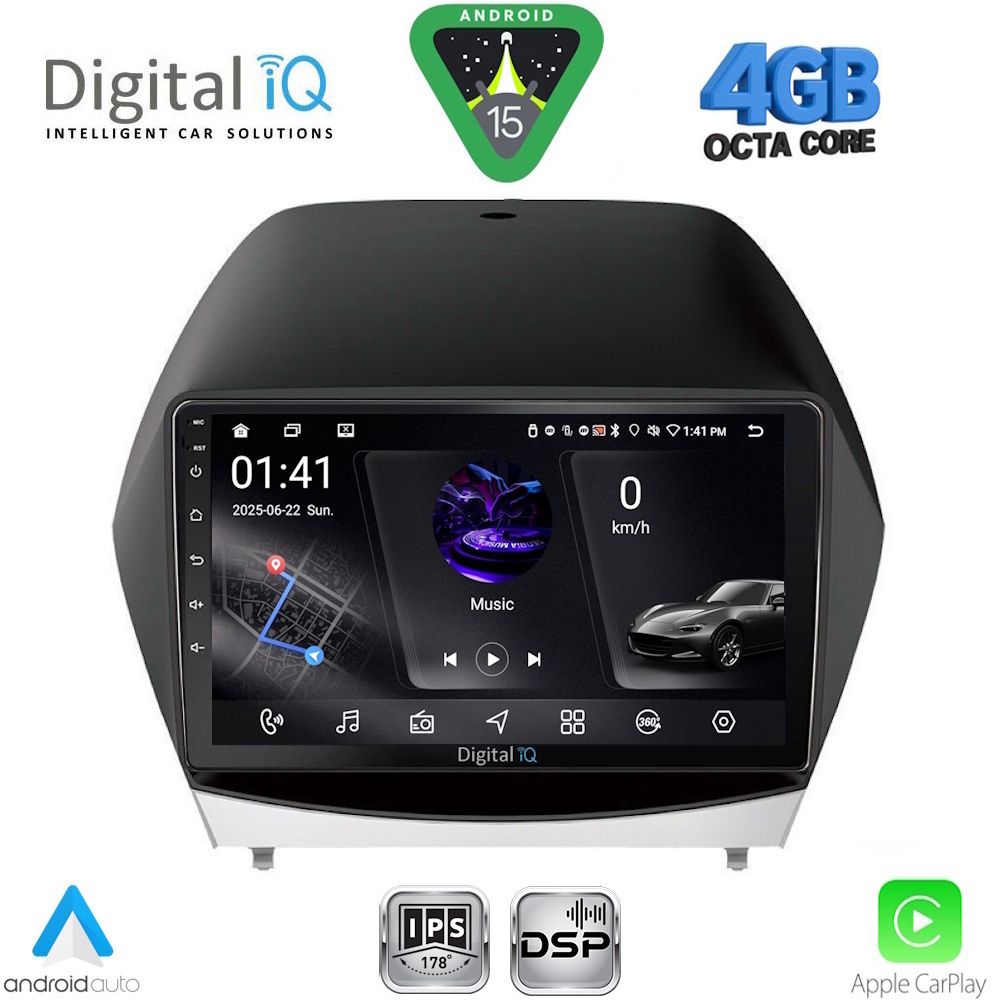 RSG6235_15 DIGITAL IQ RSG 6235_CPA (10inc) MULTIMEDIA TABLET for HYUNDAI iX35 mod. 2010-2015 - Image 1
