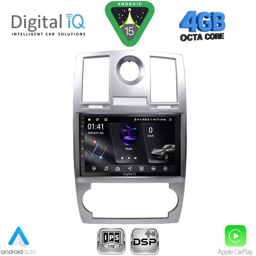 RSG6285_15 DIGITAL IQ RSG 6285_CPA (9inc) MULTIMEDIA TABLET for CHRYSLER 300C mod. 2005-2010 - Image 1