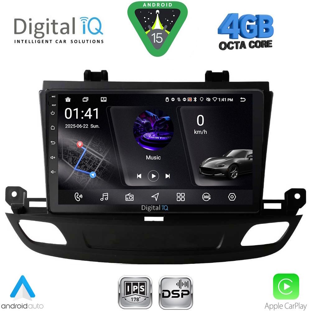 RSG6493_15 DIGITAL IQ RSG 6493_CPA (9inc) MULTIMEDIA TABLET for OPEL INSIGNIA mod. 2018-2024 - Image 1