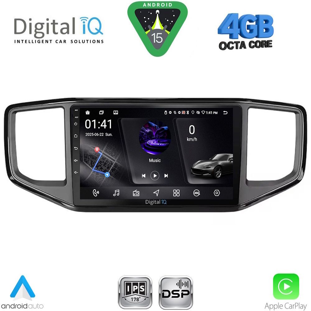 RSG6754_15 DIGITAL IQ RSG 6754_CPA (9inc) MULTIMEDIA TABLET for VW AMAROK mod. 2017-2022 - Image 1