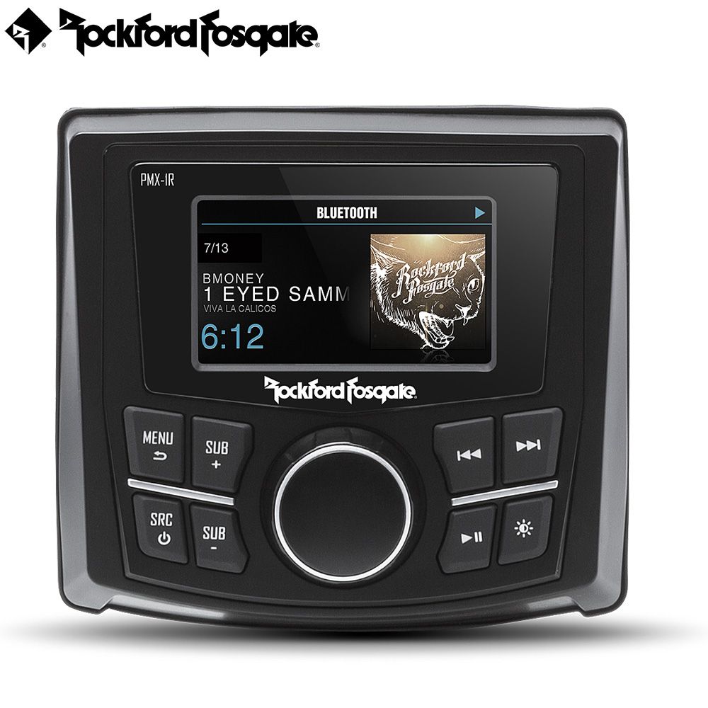 Rockford_fosgate_PMX-1R_01 ROCKFORD FOSGATE PUNCH PMX-1R FULL FUNCTION WIRED REMOTE 2.7″ - Image 1