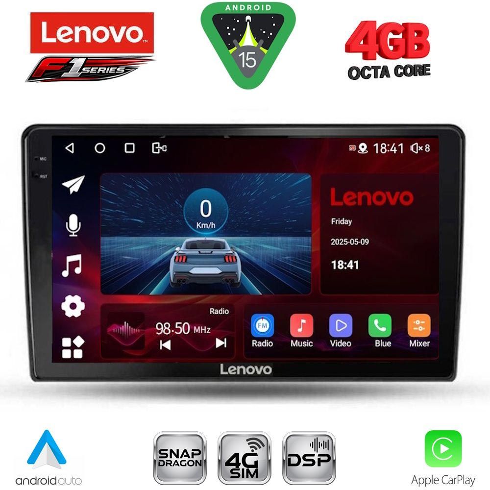 SSQ9028_15 LENOVO SSQ 9028_CPA (9inc) MULTIMEDIA TABLET for ALFA ROMEO MITO mod. 2008-2018 - Image 1