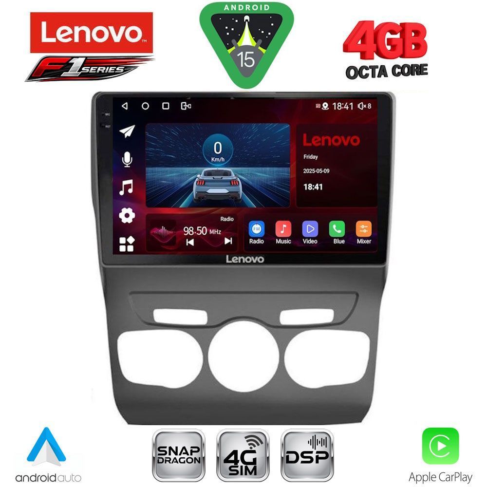 SSQ9085_15 LENOVO SSQ 9085_CPA (10inc) MULTIMEDIA TABLET for CITROEN C4 -DS4 mod. 2011-2018 - Image 1