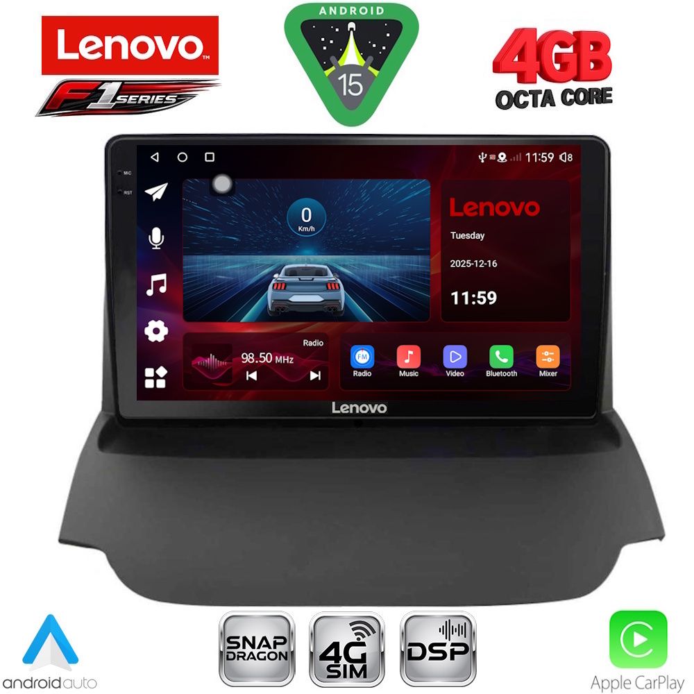 SSQ9150_15 LENOVO SSQ 9150_CPA (9inc) MULTIMEDIA TABLET for FORD ECOSPORT mod. 2012-2018 - Image 1