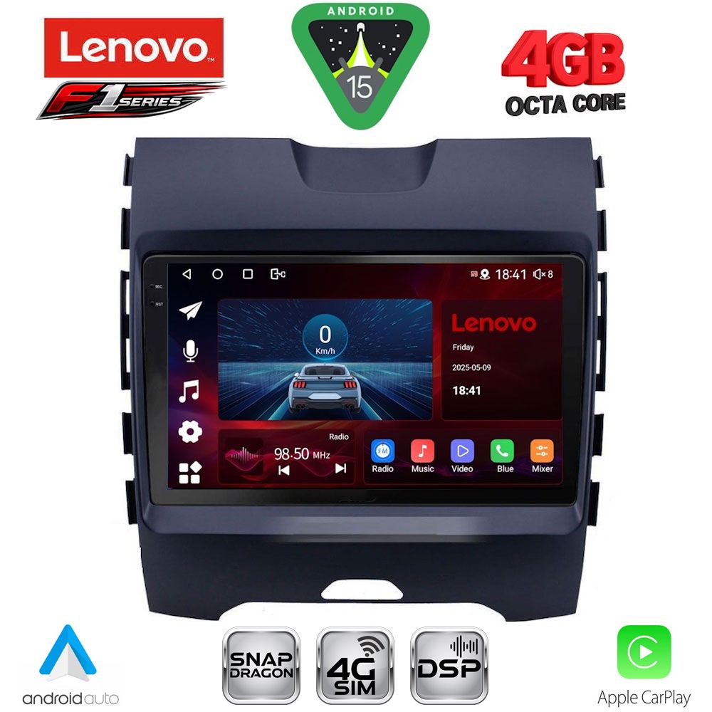 SSQ9152_15 LENOVO SSQ 9152_CPA (9inc) MULTIMEDIA TABLET for FORD EDGE mod. 2015-2023 - Image 1
