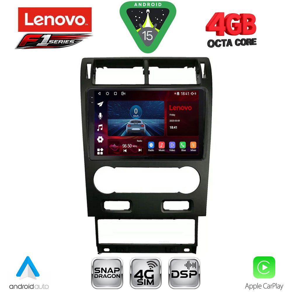 SSQ9161_15 LENOVO SSQ 9161A_CPA (9inc) MULTIMEDIA TABLET for FORD MONDEO mod. 2003-2006 - Image 1