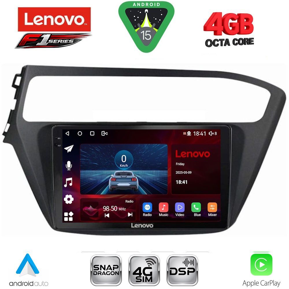 SSQ9230-15 LENOVO SSQ 9230_CPA (9inc) MULTIMEDIA TABLET for HYUNDAI i20 mod. 2018-2021 - Image 1