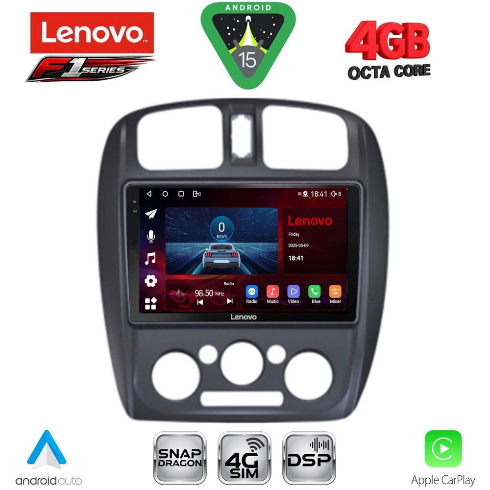 SSQ9363_15 LENOVO SSQ 9363_CPA (9inc) MULTIMEDIA TABLET for MAZDA 323 mod. 1998-2004 - Image 1