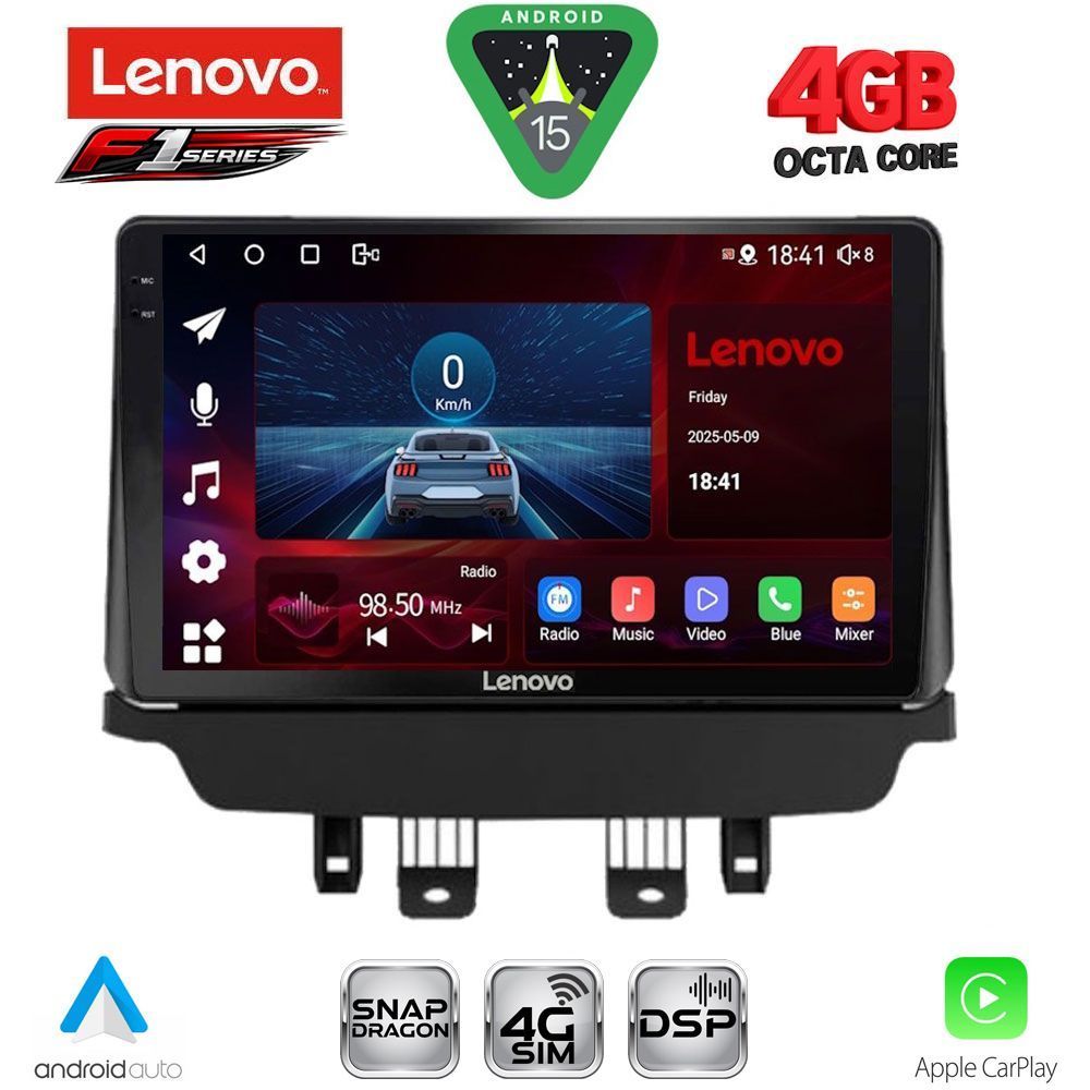 SSQ9384_15 LENOVO SSQ 9384_CPA (9inc) MULTIMEDIA TABLET for MAZDA CX3 mod. 2014-2023 - Image 1