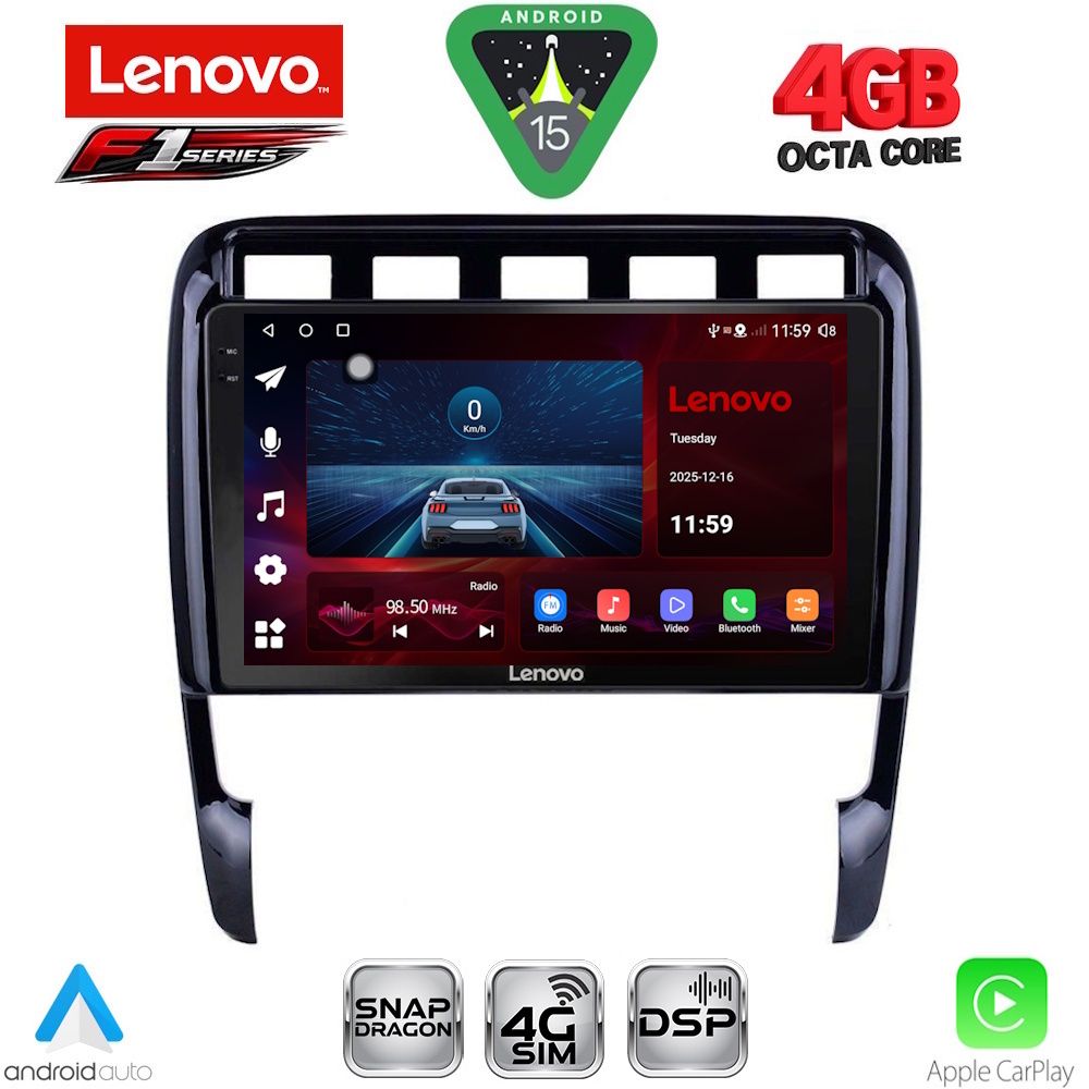 SSQ9535_15 LENOVO SSQ 9535_CPA (9inc) MULTIMEDIA TABLET for PORSCHE CAYENNE mod. 2002-2011 - Image 1