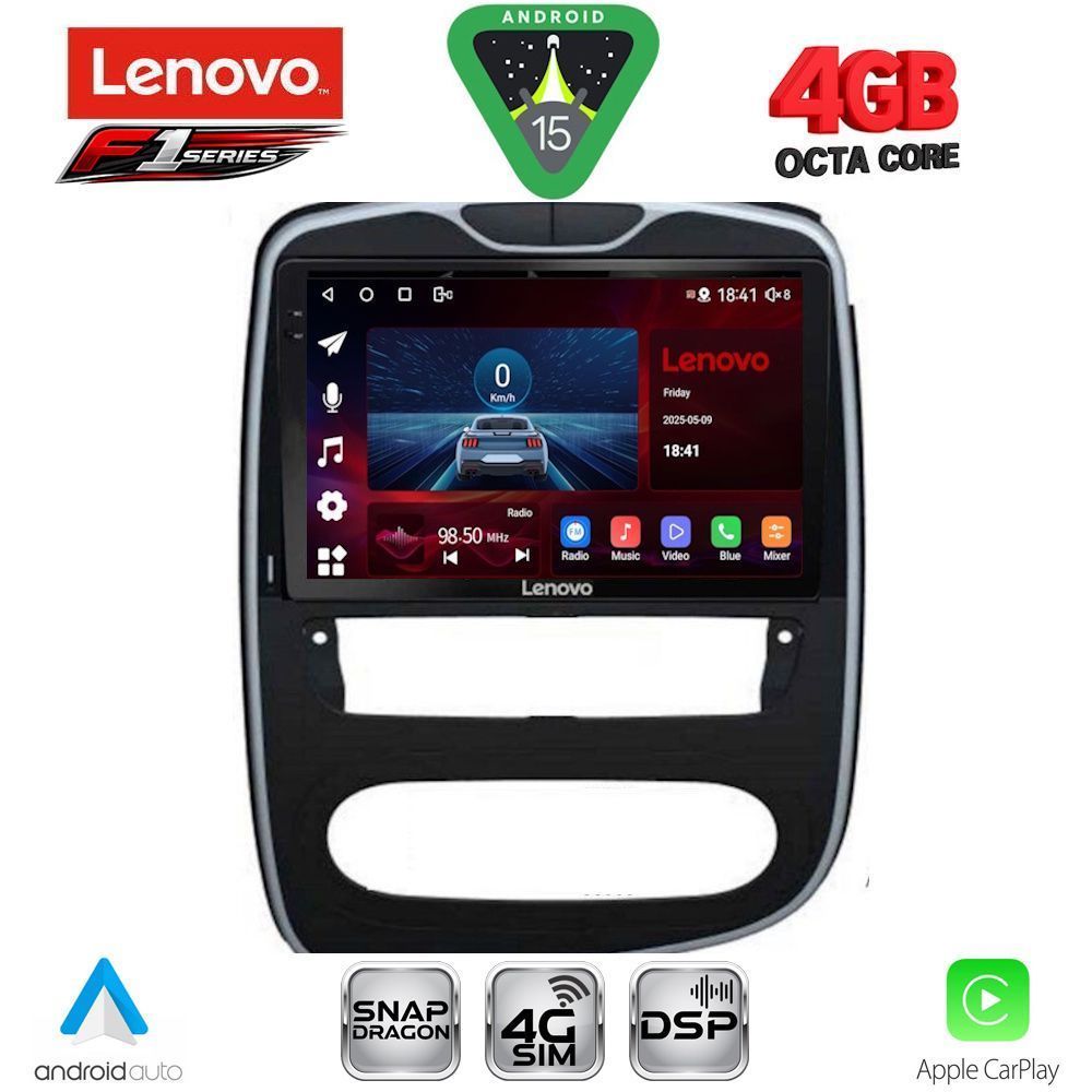 SSQ9545-15 LENOVO SSQ 9545_CPA (10inc) MULTIMEDIA TABLET for RENAULT CLIO mod. 2016-2019 - Image 1