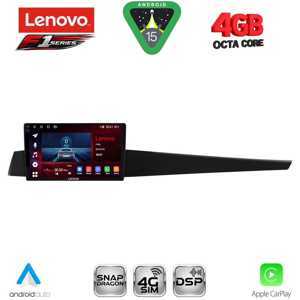 SSQ9552_15 LENOVO SSQ 9552_CPA (10inc) MULTIMEDIA TABLET for RENAULT LAGUNA mod. 2007-2015 - Image 1