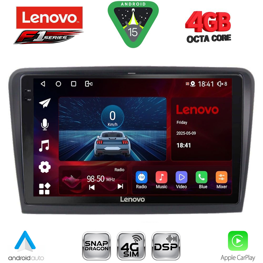 SSQ9604Β_15 LENOVO SSQ 9604B_CPA (10inc) MULTIMEDIA TABLET for SKODA SUPERB mod. 2008-2015 - Image 1