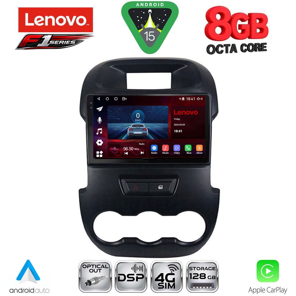 SSR10171_15 LENOVO SSR 10171_CPA (9inc) MULTIMEDIA TABLET for FORD RANGER mod. 2011-2015 - Image 1