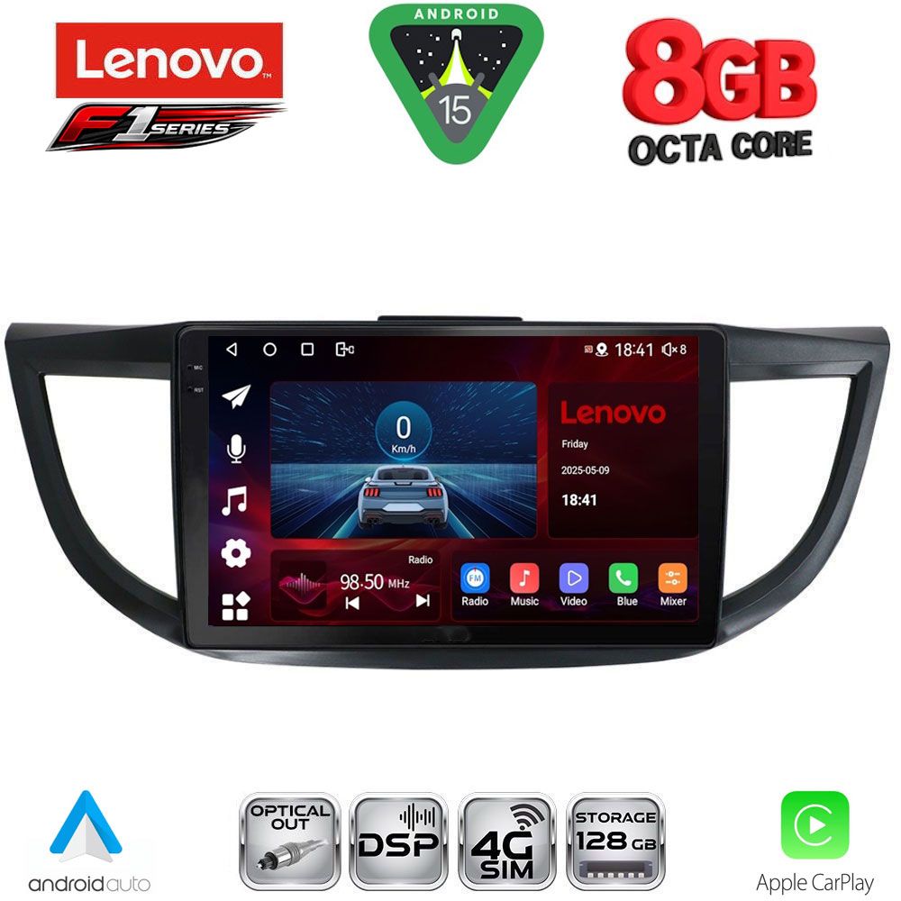 SSR10198_15 LENOVO SSR 10198_CPA (10inc) MULTIMEDIA TABLET for HONDA CRV mod. 2013-2017 - Image 1