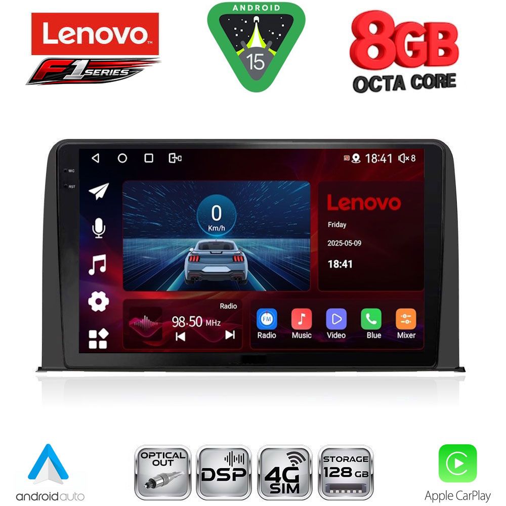 SSR10199_15 LENOVO SSR 10199_CPA (10inc) MULTIMEDIA TABLET for HONDA CRV mod. 2017-2023 - Image 1