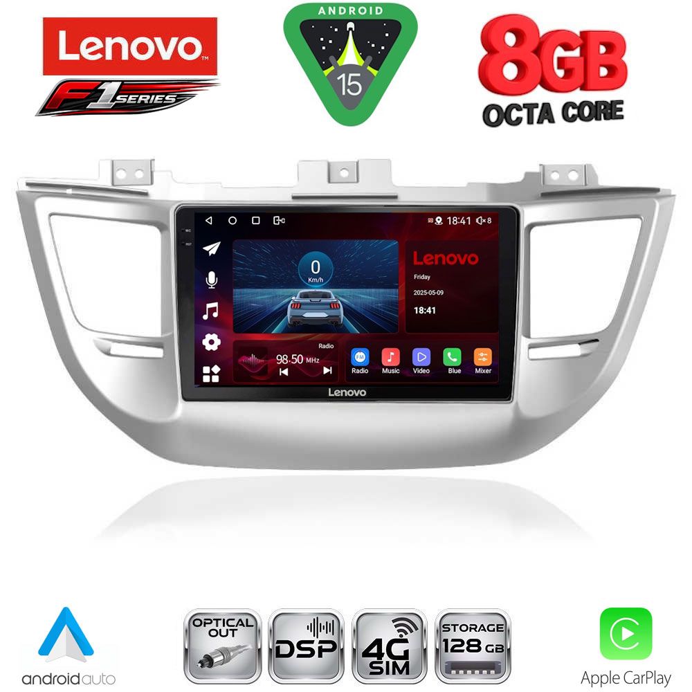 SSR10243_15 LENOVO SSR 10243_CPA (9inc) MULTIMEDIA TABLET for HYUNDAI TUCSON mod. 2015-2019 - Image 1