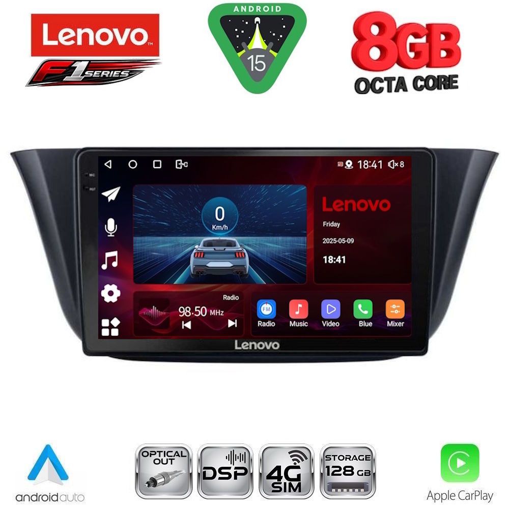 SSR10265-15 LENOVO SSR 10265_CPA (9inc) MULTIMEDIA TABLET for IVECO DAILY mod. 2014-2026 - Image 1