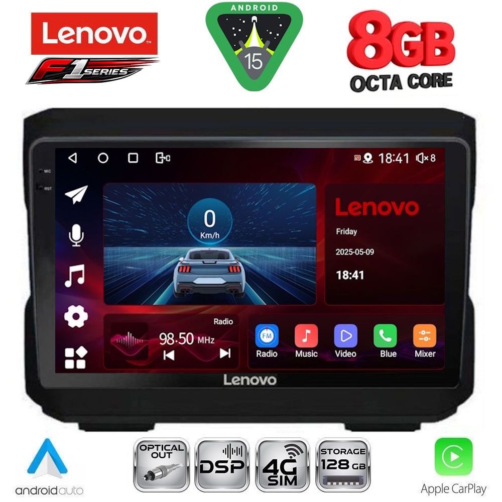 SSR10272-15 LENOVO SSR 10272_CPA (10inc) MULTIMEDIA TABLET for JEEP mod. 2007-2014 - DODGE mod. 2007-2014 - Image 1