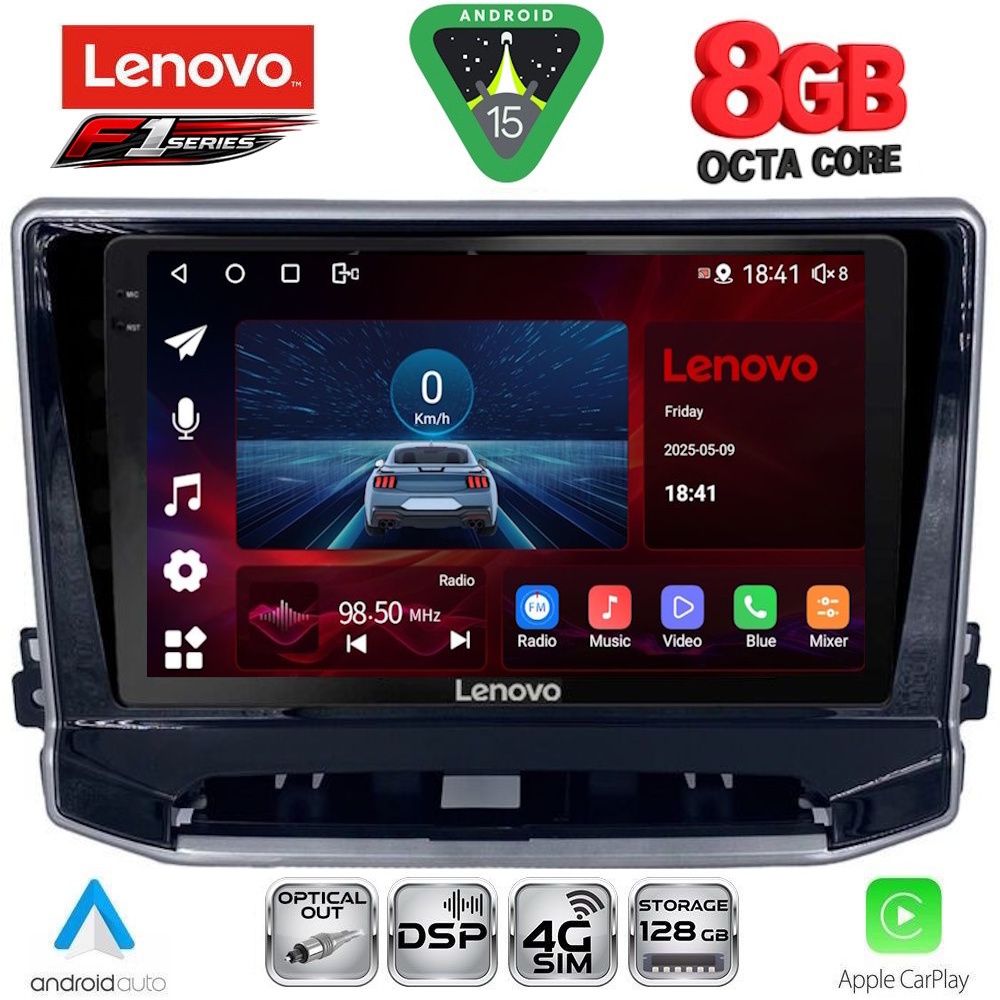 SSR10279-15 LENOVO SSR 10279_CPA (10inc) MULTIMEDIA TABLET for JEEP COMPASS mod. 2022-2026 - Image 1