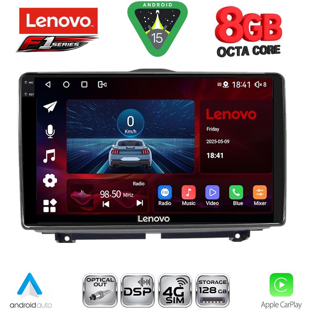 SSR10338_15 LENOVO SSR 10338_CPA (9inc) MULTIMEDIA TABLET for LADA GRANTA mod. 2012-2026 - Image 1