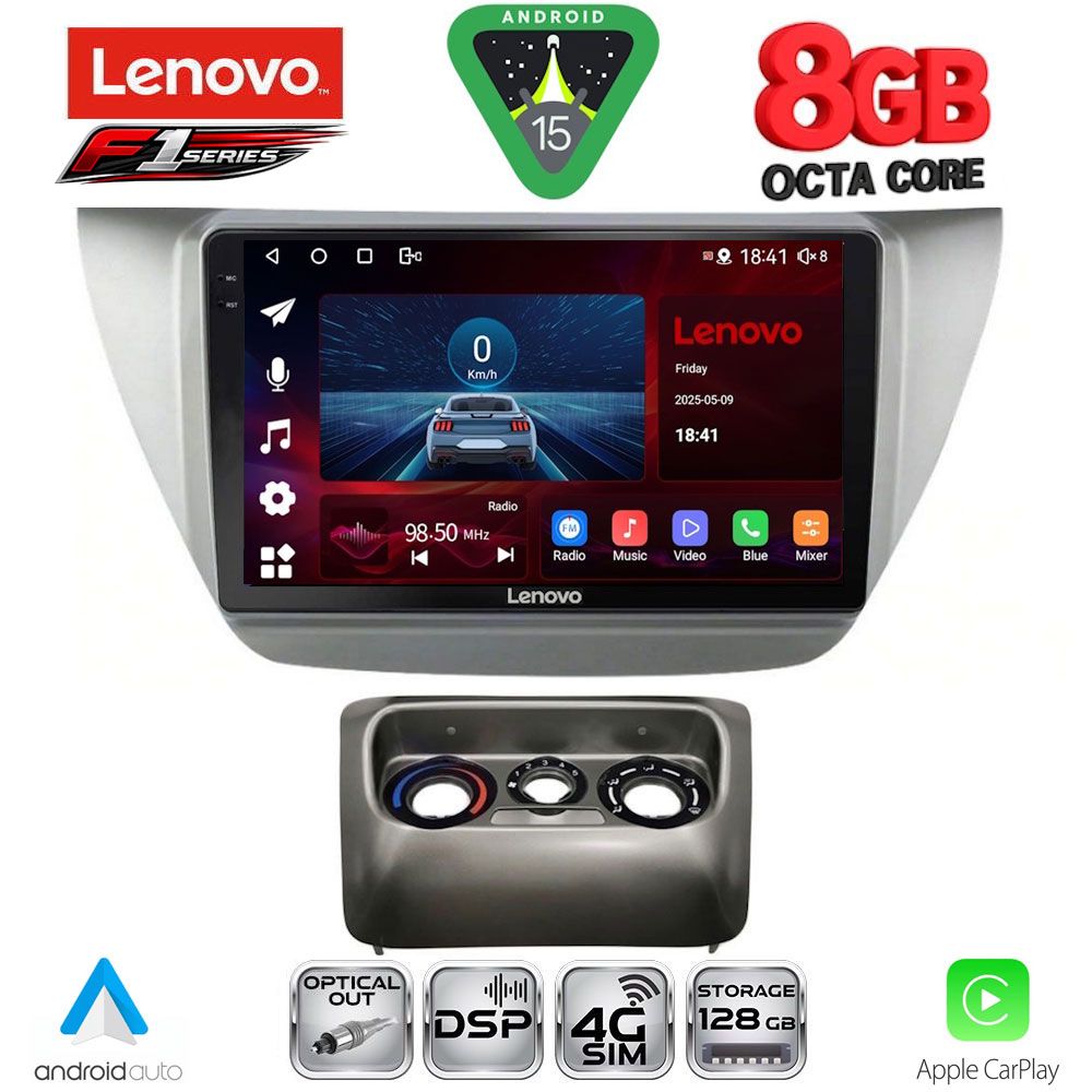 SSR10433_15 LENOVO SSR 10433_CPA (9inc) MULTIMEDIA TABLET for MITSUBISHI LANCER mod. 2000-2007 - Image 1