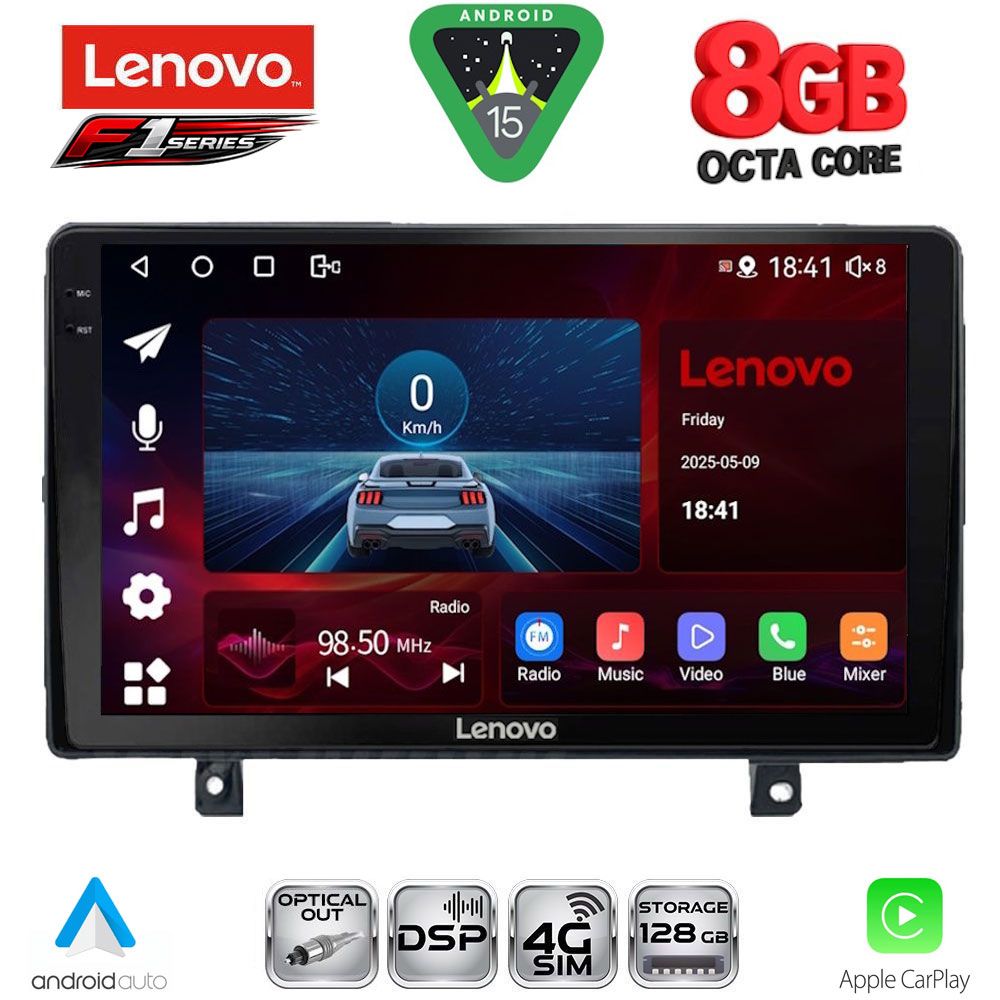 SSR10485_15 LENOVO SSR 10485_CPA (9inc) MULTIMEDIA TABLET for OPEL ASTRA H mod.2004-2010 - Image 1