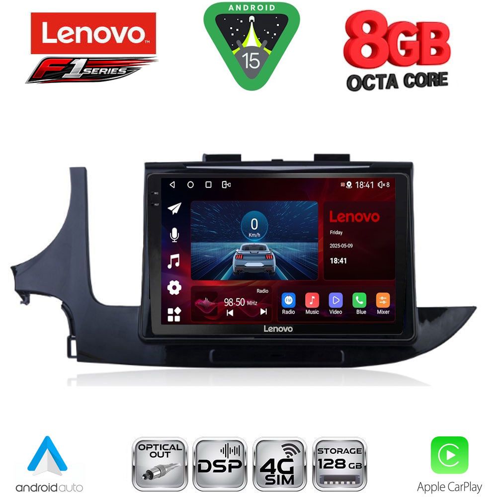 SSR10497_15 LENOVO SSR 10497_CPA (9inc) MULTIMEDIA TABLET for OPEL MOKKA mod. 2016-2021 - Image 1