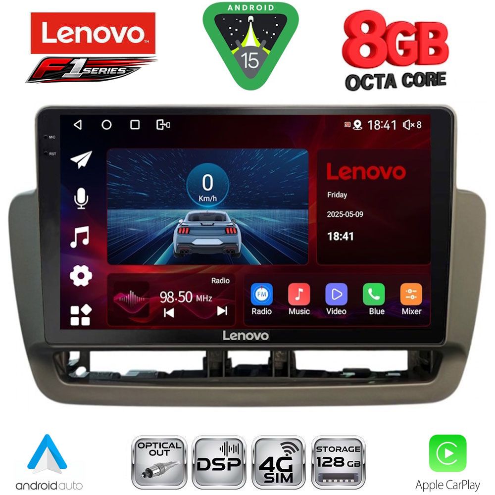 SSR10572_15 LENOVO SSR 10572_CPA (9inc) MULTIMEDIA TABLET for SEAT IBIZA mod. 2012-2015 - Image 1