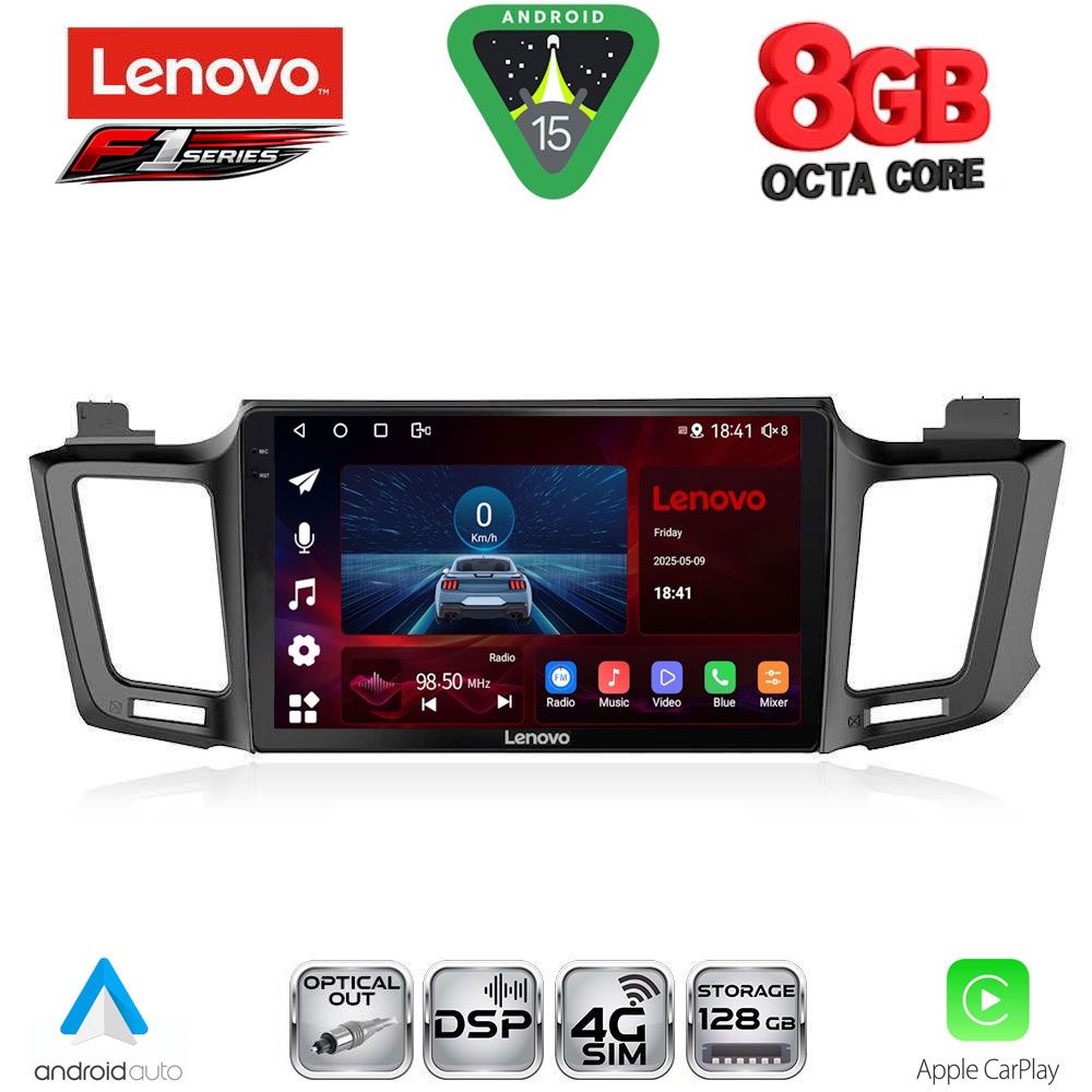 SSR10733_15 LENOVO SSR 10733_CPA (10inc) MULTIMEDIA TABLET for TOYOTA RAV 4 mod. 2013-2019 - Image 1