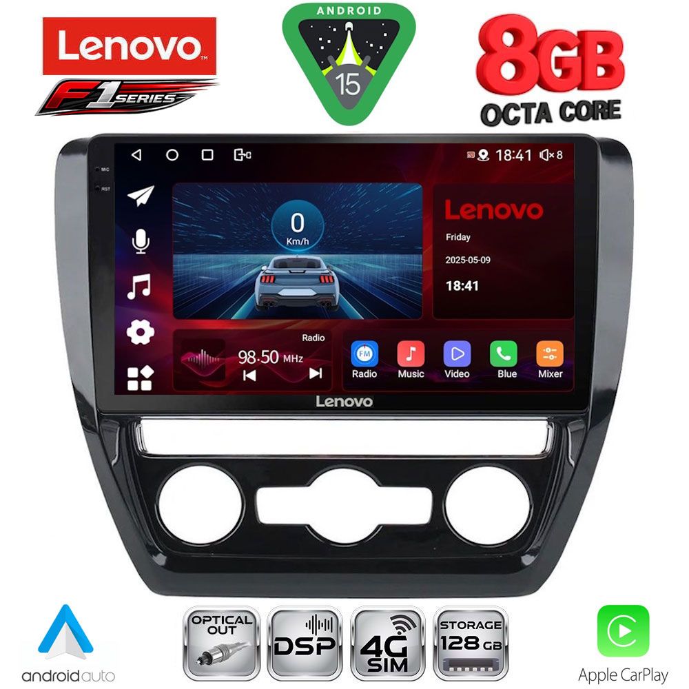 SSR10741_15 LENOVO SSR 10741_CPA (10inc) MULTIMEDIA TABLET for VW JETTA mod. 2010-2016 - Image 1