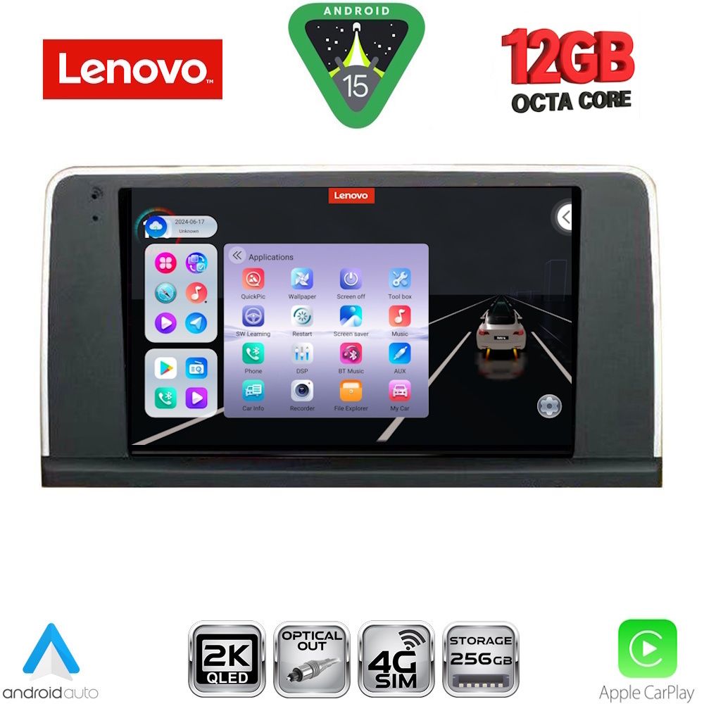 SSZ12050_15 LENOVO SSZ 12062_CPA (9inc) (NBT) MULTIMEDIA TABLET for BMW X5 (E70) – X6 (E71) mod. 2013-2016 - Image 1