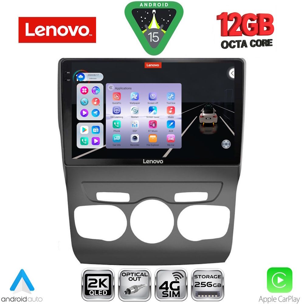 SSZ12085_15 LENOVO SSZ 12085_CPA (10inc) MULTIMEDIA TABLET for CITROEN C4 -DS4 mod. 2011-2018 - Image 1