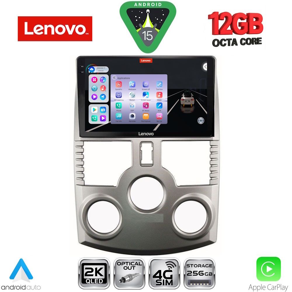 SSZ12126_15 LENOVO SSZ 12126_CPA (9inc) MULTIMEDIA TABLET for DAIHATSU TERIOS mod. 2006-2017 - Image 1