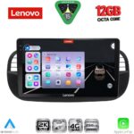 LENOVO SSZ 12130BL_CPA (9inc) MULTIMEDIA TABLET for FIAT 500 mod. 2007-2015 (BLACK)
