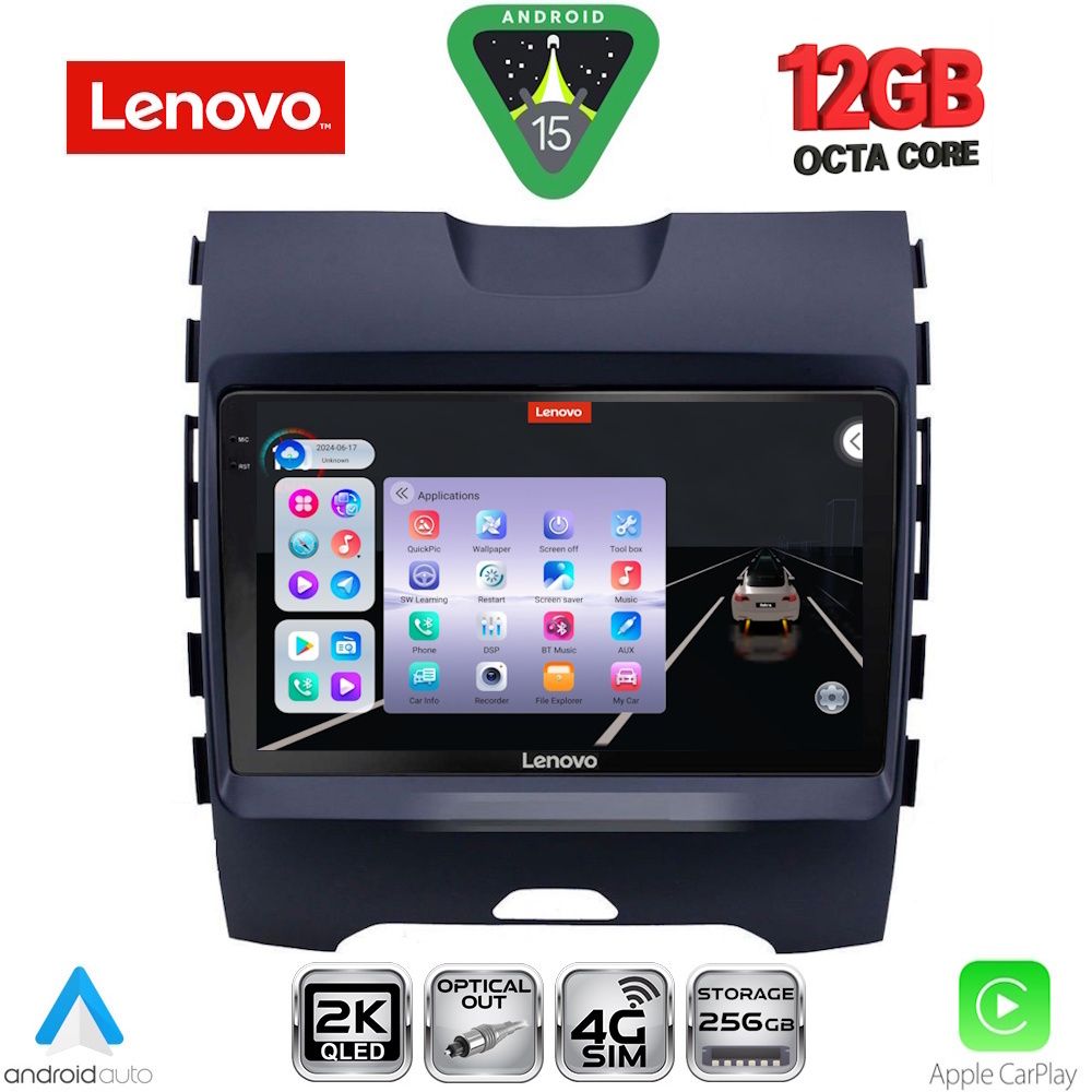 SSZ12152_15 LENOVO SSZ 12152_CPA (9inc) MULTIMEDIA TABLET for FORD EDGE mod. 2015-2023 - Image 1