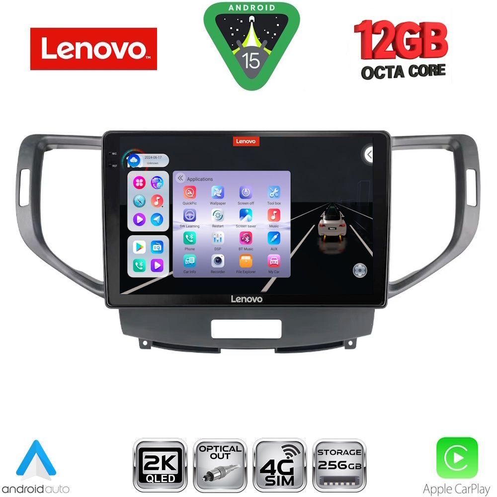 SSZ12183_15 LENOVO SSZ 12183_CPA (9inc) MULTIMEDIA TABLET for HONDA ACCORD mod. 2008-2013 - Image 1